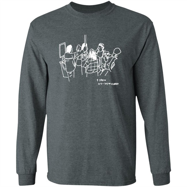 Uniqlo Jason Polan E Train SweatShirt Uniqlo Jason Polan E Train SweatShirt