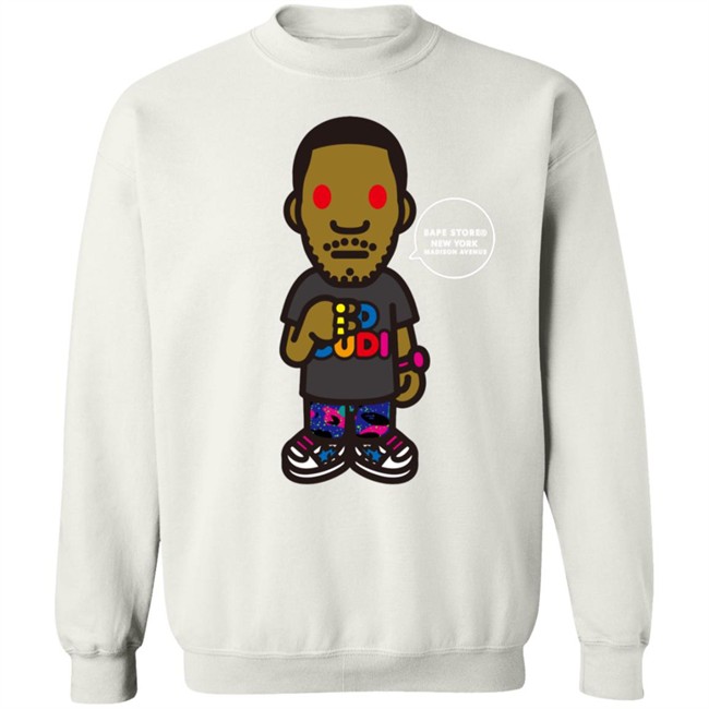 Bape Store Kid Cudi New York Madison Ave Tee Shirt Bape Store Kid Cudi New York Madison Ave Tee Shirt