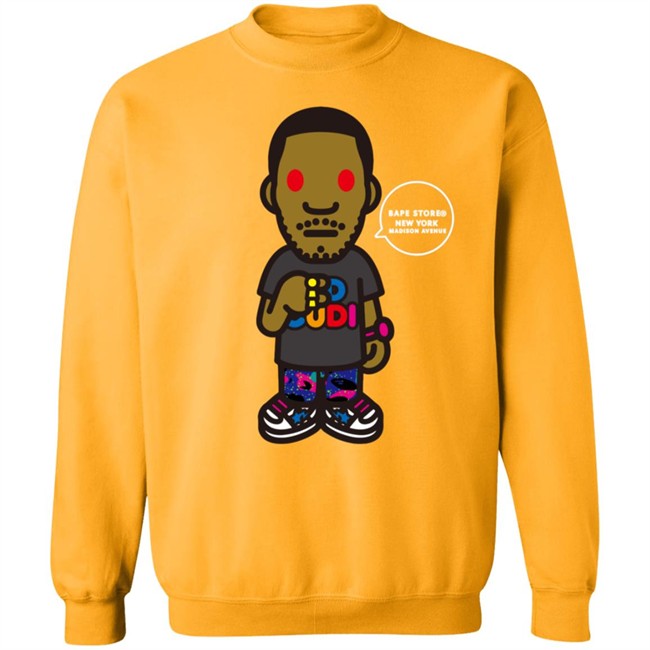 Bape Store Kid Cudi New York Madison Ave Tee Shirt Bape Store Kid Cudi New York Madison Ave Tee Shirt