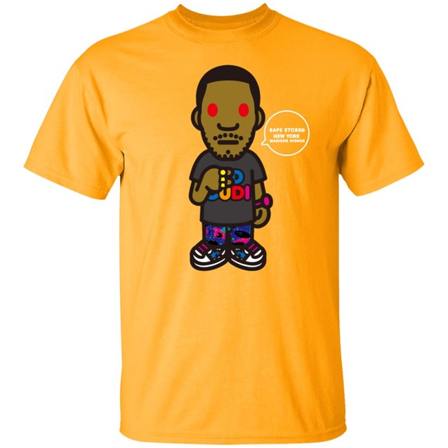 Bape Store Kid Cudi New York Madison Ave Tee Shirt