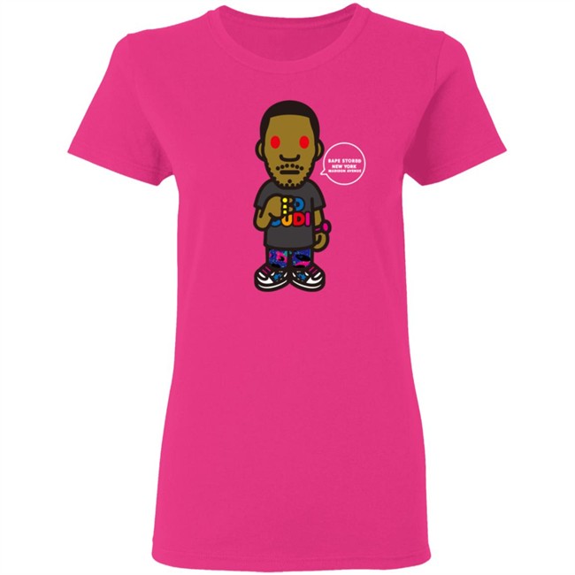 Bape Store Kid Cudi New York Madison Ave Tee Shirt Bape Store Kid Cudi New York Madison Ave Tee Shirt