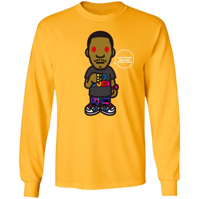 Bape Store Kid Cudi New York Madison Ave Tee Shirt Bape Store Kid Cudi New York Madison Ave Tee Shirt