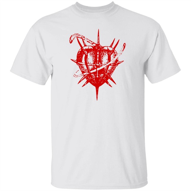 Atom Heart X Valentines Day White Hoodie
