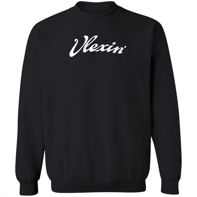Vlexin Merch Vlexin' Hoodie - Washed Black Vlexin Merch Vlexin' Hoodie - Washed Black