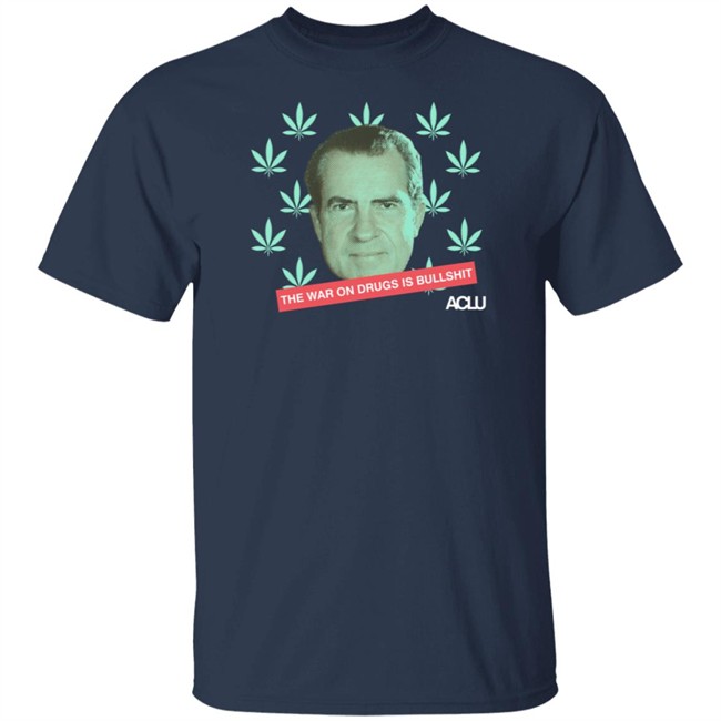 Aclu Merchandise War On Drugs Tee Shirt Aclu Merchandise War On Drugs Tee Shirt