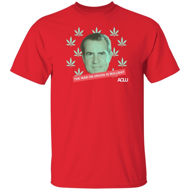Aclu Merchandise War On Drugs Tee Shirt Aclu Merchandise War On Drugs Tee Shirt