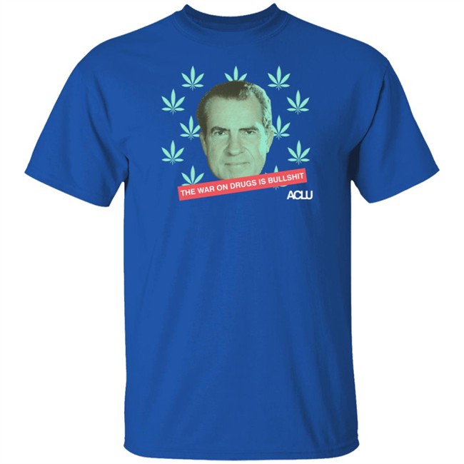 Aclu Merchandise War On Drugs Tee Shirt Aclu Merchandise War On Drugs Tee Shirt