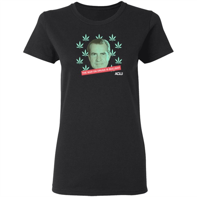 Aclu Merchandise War On Drugs Tee Shirt Aclu Merchandise War On Drugs Tee Shirt