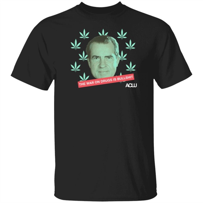 Aclu Merchandise War On Drugs Tee Shirt