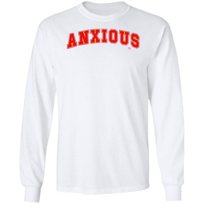 Tom Cardy Merch Anxious White T Shirt Tom Cardy Merch Anxious White T Shirt