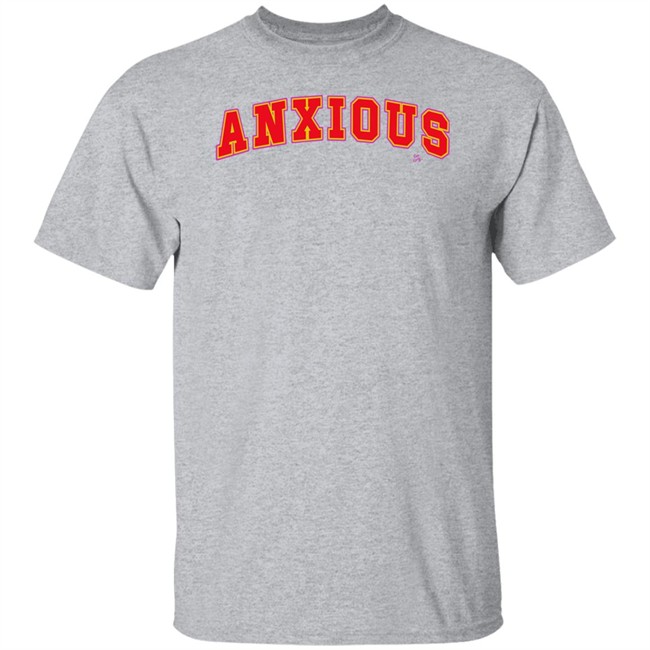 Tom Cardy Merch Anxious White T Shirt Tom Cardy Merch Anxious White T Shirt
