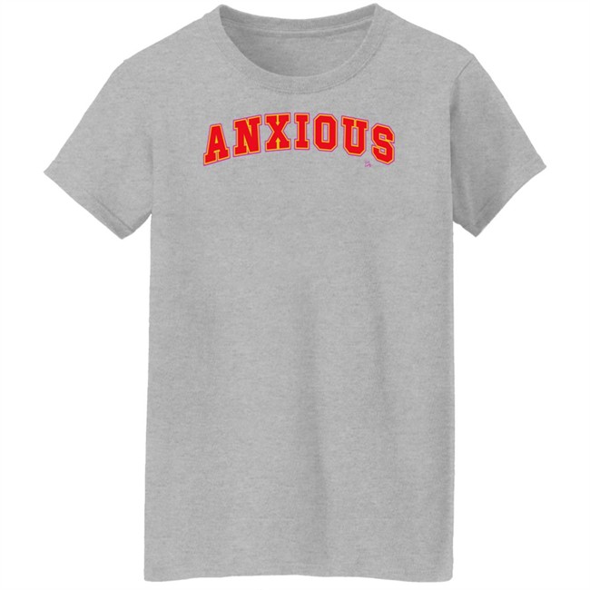 Tom Cardy Merch Anxious White T Shirt Tom Cardy Merch Anxious White T Shirt