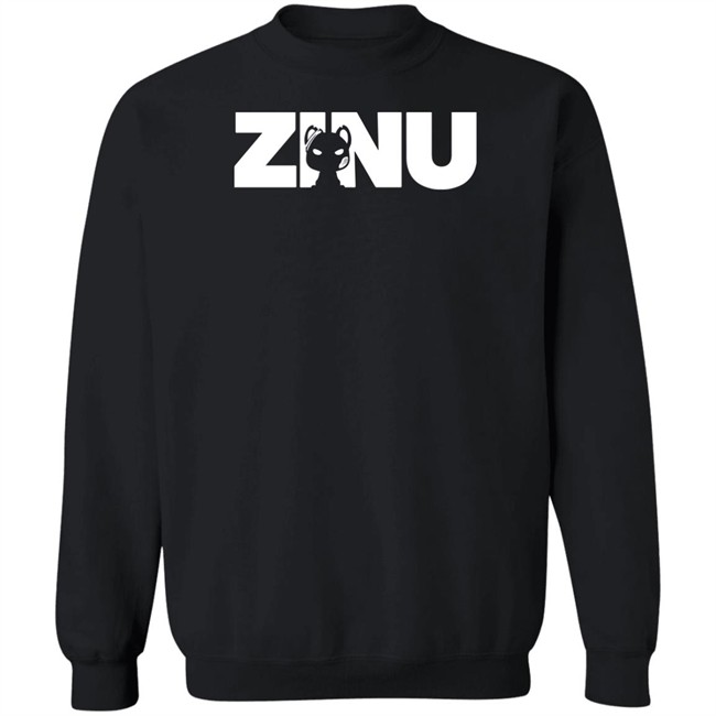 Zinu Merch Zinu Black T Shirt Zinu Merch Zinu Black T Shirt