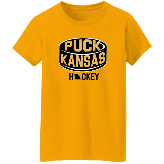 573 Tees Shop Puck Kansas Hickey Shirt 573 Tees Shop Puck Kansas Hickey Shirt