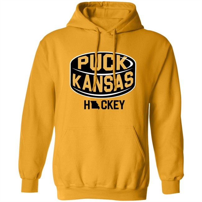 573 Tees Shop Puck Kansas Hickey Shirt 573 Tees Shop Puck Kansas Hickey Shirt