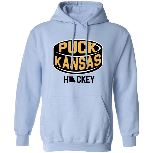 573 Tees Shop Puck Kansas Hickey Shirt 573 Tees Shop Puck Kansas Hickey Shirt