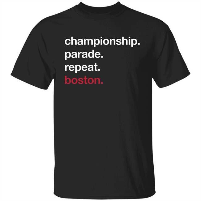 Championship Parade Repeat Boston Hoodie Jared Carrabis Championship Parade Repeat Boston Hoodie Jared Carrabis