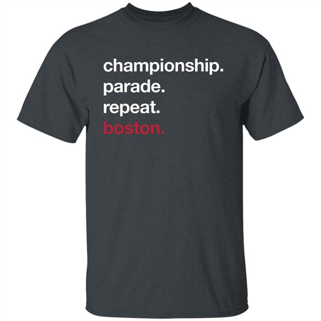 Championship Parade Repeat Boston Hoodie Jared Carrabis Championship Parade Repeat Boston Hoodie Jared Carrabis