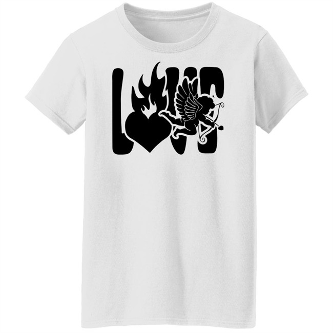 Benny Soliven Store Merch Bs Love Tee Shirt White Benny Soliven Store Merch Bs Love Tee Shirt White
