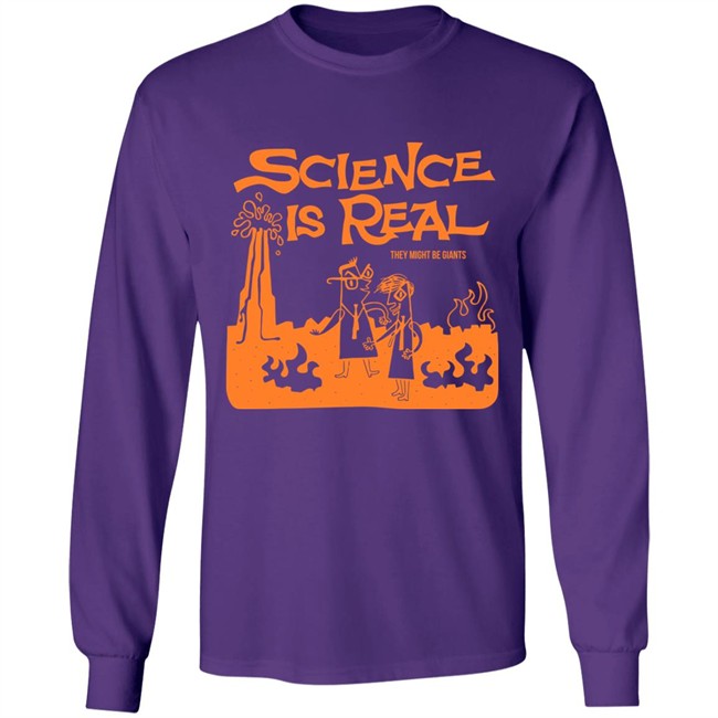 TMBGshop They Might Be Giants Merch Science Is Real Shirt TMBGshop They Might Be Giants Merch Science Is Real Shirt
