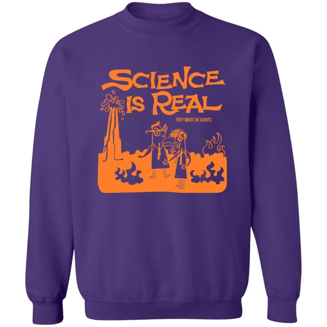 TMBGshop They Might Be Giants Merch Science Is Real Shirt TMBGshop They Might Be Giants Merch Science Is Real Shirt