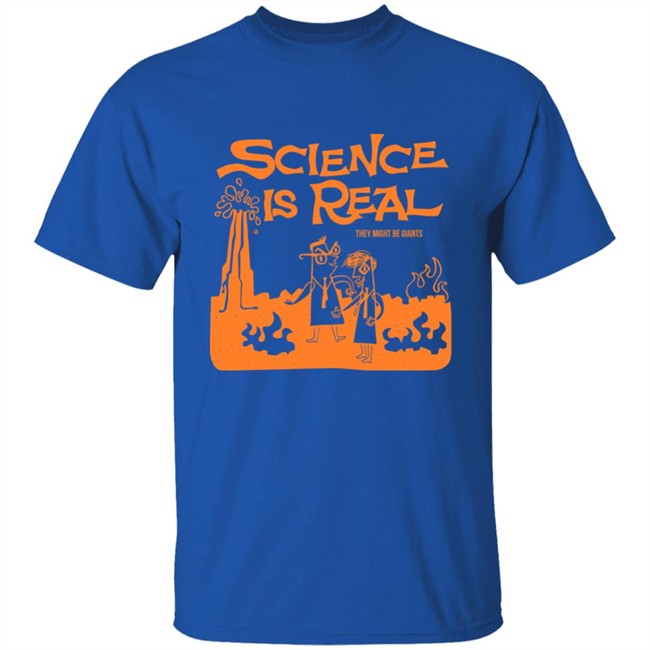 TMBGshop They Might Be Giants Merch Science Is Real Shirt TMBGshop They Might Be Giants Merch Science Is Real Shirt