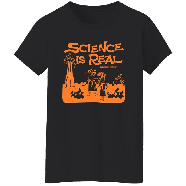 TMBGshop They Might Be Giants Merch Science Is Real Shirt TMBGshop They Might Be Giants Merch Science Is Real Shirt