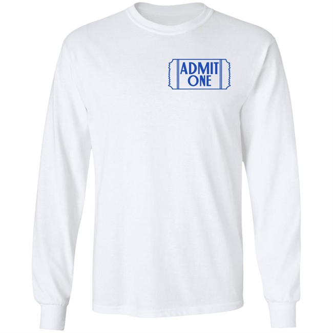 Super Yaki Merch Admit One Shirt Super Yaki Merch Admit One Shirt