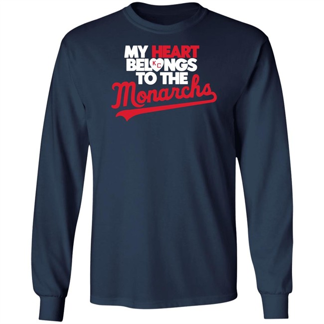 Bob Kendrick My Heart Belongs To The Monarchs T Shirt Bob Kendrick My Heart Belongs To The Monarchs T Shirt