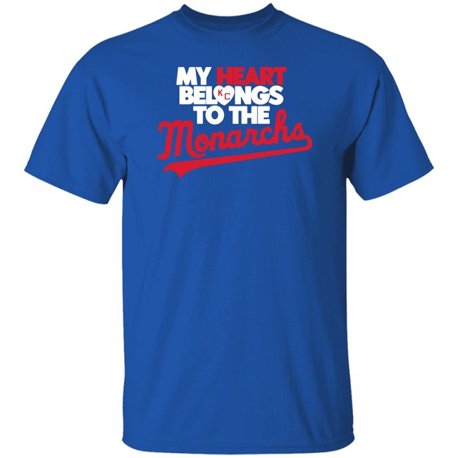 Bob Kendrick My Heart Belongs To The Monarchs T Shirt Bob Kendrick My Heart Belongs To The Monarchs T Shirt