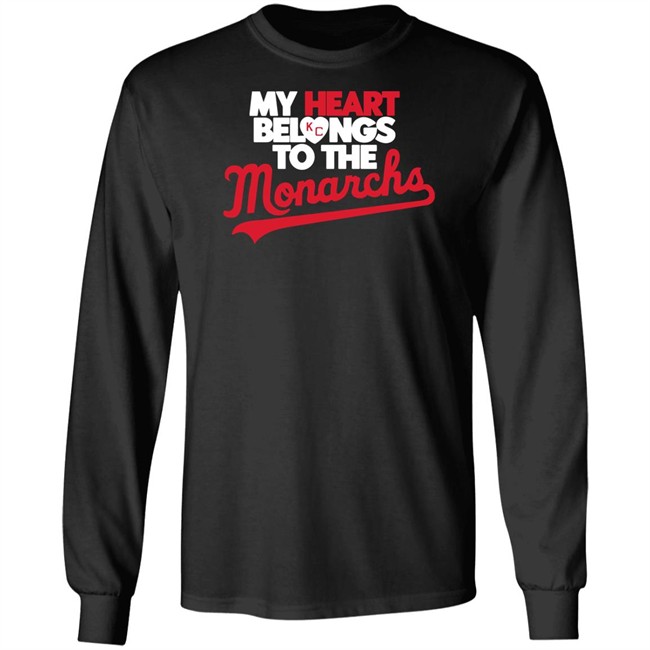 Bob Kendrick My Heart Belongs To The Monarchs T Shirt Bob Kendrick My Heart Belongs To The Monarchs T Shirt