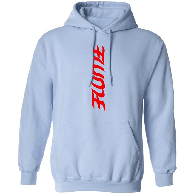 Flume Merch Vertical Red Logo Shirt Flume Merch Vertical Red Logo Shirt