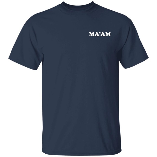 Barstool Sports Ma’Am Merch Ma'am Hoodie Barstool Sports Ma’Am Merch Ma'am Hoodie