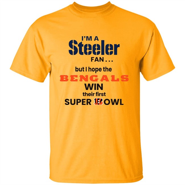 Shaun Elliott I'm A Steeler Fan But I Hope The Bengals Win Their First Super Bowl Sweatshirt Shaun Elliott I'm A Steeler Fan But I Hope The Bengals Win Their First Super Bowl Sweatshirt