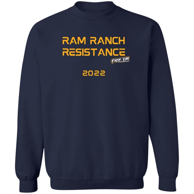 Tony Michaels Merch Ram Ranch Resistance T Shirt Tony Michaels Merch Ram Ranch Resistance T Shirt