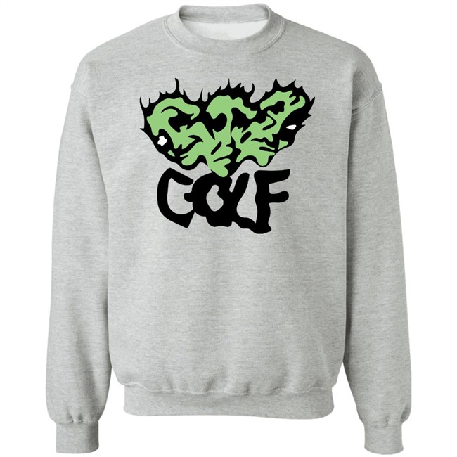 Tyler the Creator Merch Melted Face Gold Hoodie Sweatshirt Tyler the Creator Merch Melted Face Gold Hoodie Sweatshirt