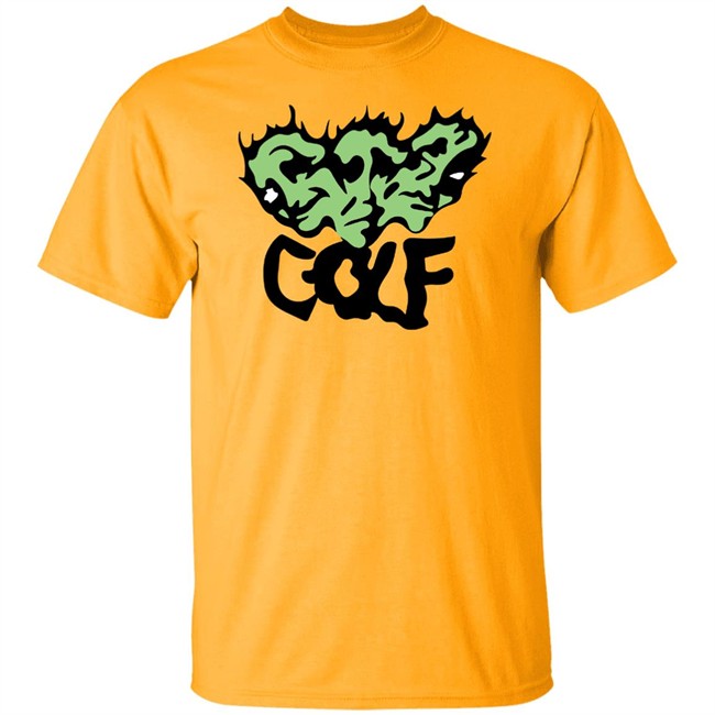 Tyler the Creator Merch Melted Face Gold Hoodie Sweatshirt Tyler the Creator Merch Melted Face Gold Hoodie Sweatshirt