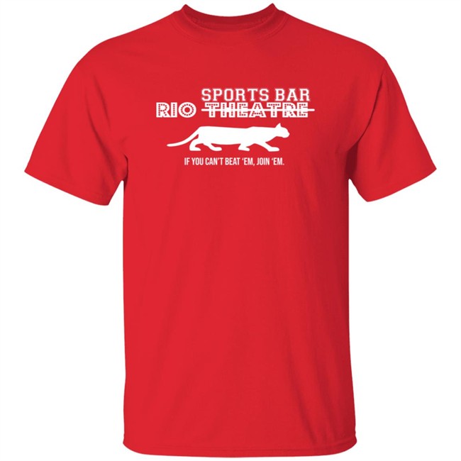 Limited Edition Rio Sports Bar T Shirt Unisex Cut Limited Edition Rio Sports Bar T Shirt Unisex Cut
