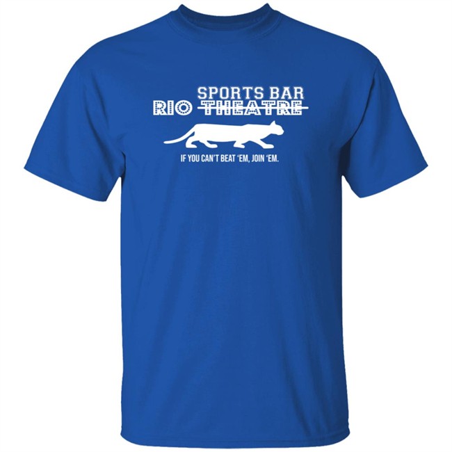 Limited Edition Rio Sports Bar T Shirt Unisex Cut Limited Edition Rio Sports Bar T Shirt Unisex Cut