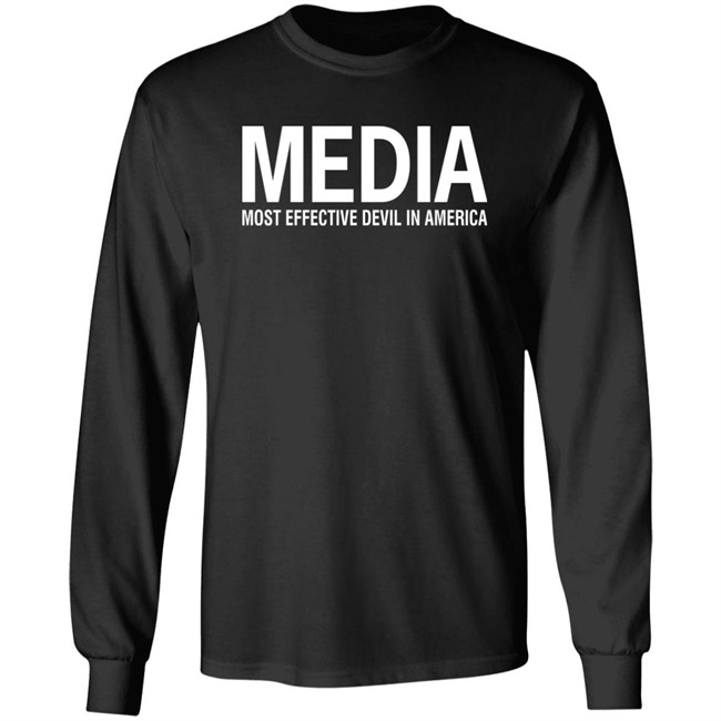 Black Guns Matter Clothing Media Most Effective Devil In America Shirt Black Guns Matter Clothing Media Most Effective Devil In America Shirt