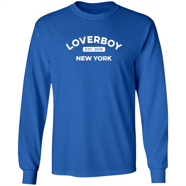 Loverboy Est 2018 New York Sweatshirt Loverboy Est 2018 New York Sweatshirt