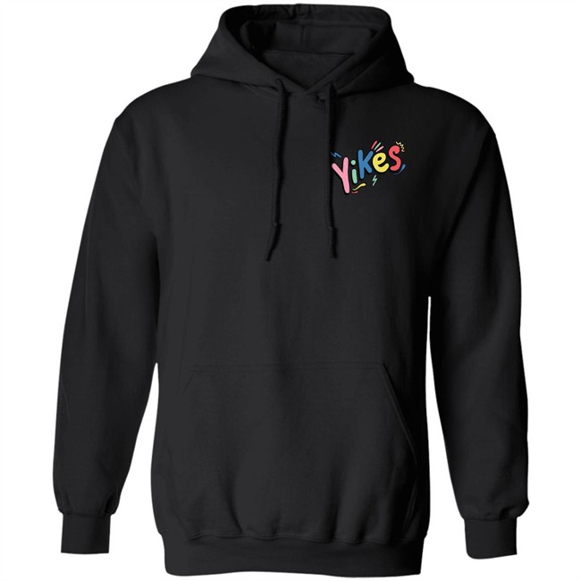 Eddy Burback Merch Yikes Shop Black Yikes Classic Hoodie
