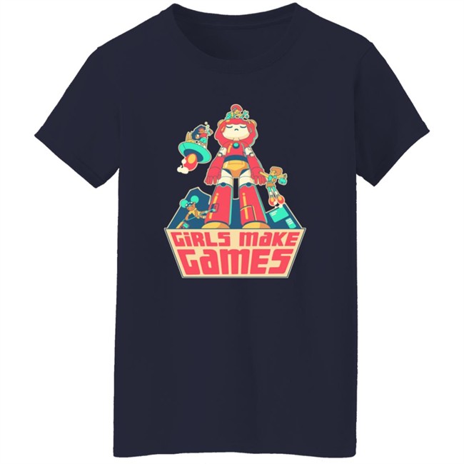 Castpixel Girls Make Games Shirt Castpixel Girls Make Games Shirt