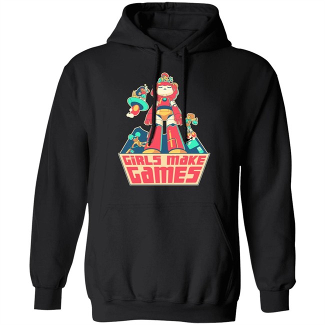 Castpixel Girls Make Games Shirt Castpixel Girls Make Games Shirt