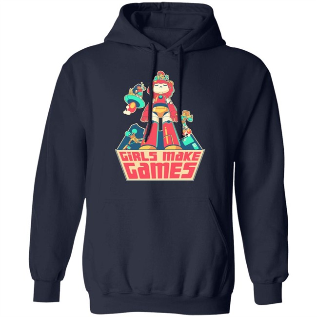 Castpixel Girls Make Games Shirt Castpixel Girls Make Games Shirt