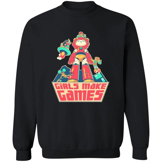 Castpixel Girls Make Games Shirt Castpixel Girls Make Games Shirt