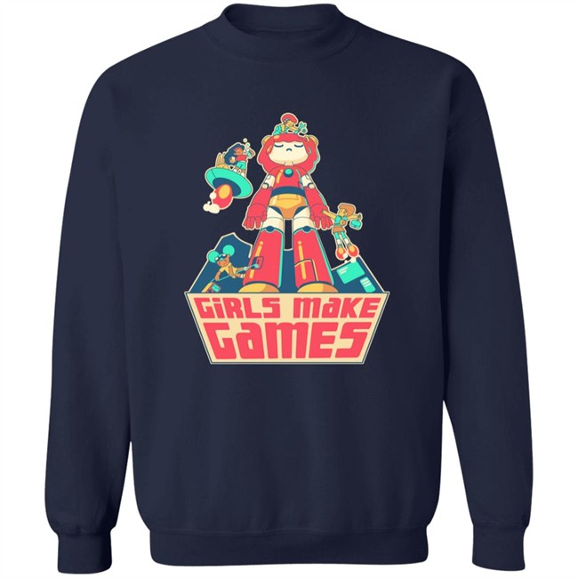 Castpixel Girls Make Games Shirt Castpixel Girls Make Games Shirt