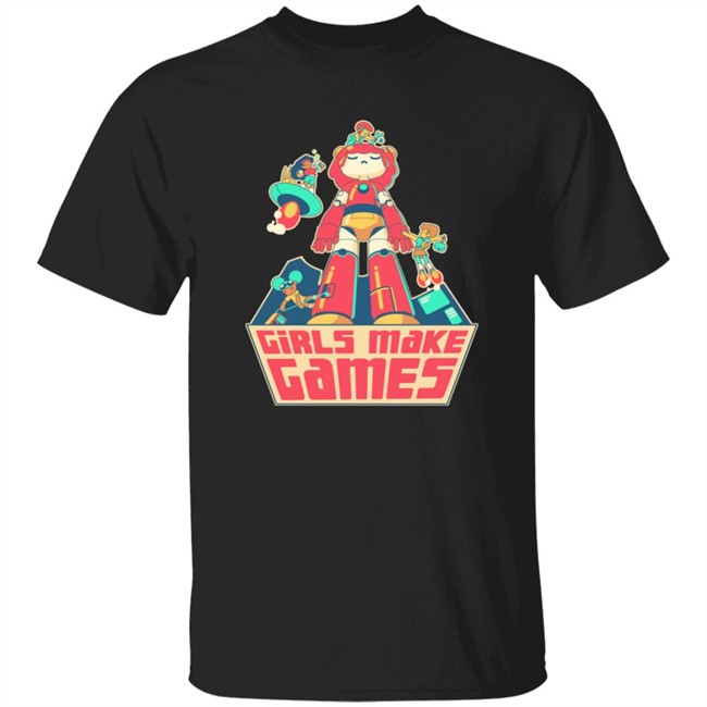 Castpixel Girls Make Games Shirt Castpixel Girls Make Games Shirt