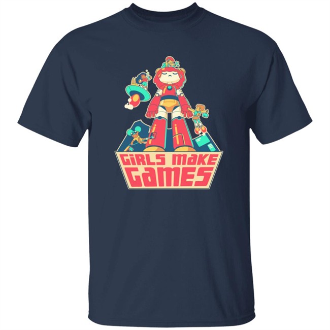 Castpixel Girls Make Games Shirt