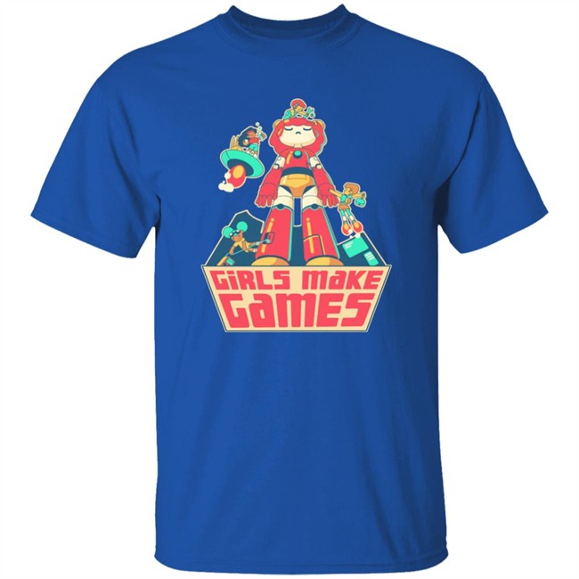 Castpixel Girls Make Games Shirt Castpixel Girls Make Games Shirt